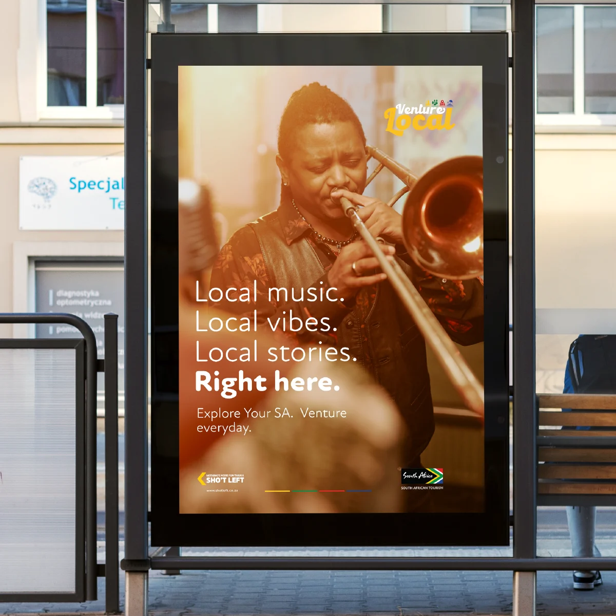 South African Tourism, Bringing the campaign to life across out of home and social. — Out of home + social