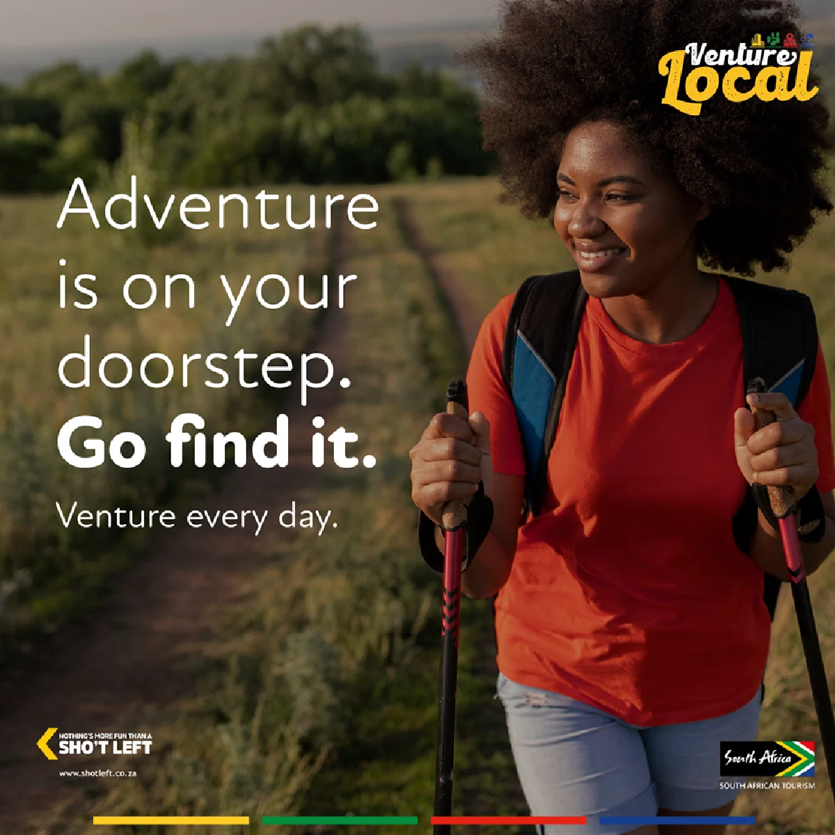 South African Tourism, Bringing the campaign to life across out of home and social. — Out of home + social